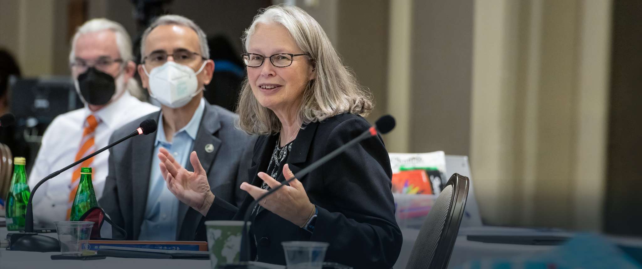 The Honorable Stephanie L. O’Sullivan was elected chair of The Aerospace Corporation Board of Trustees, effective June 11, 2021. 