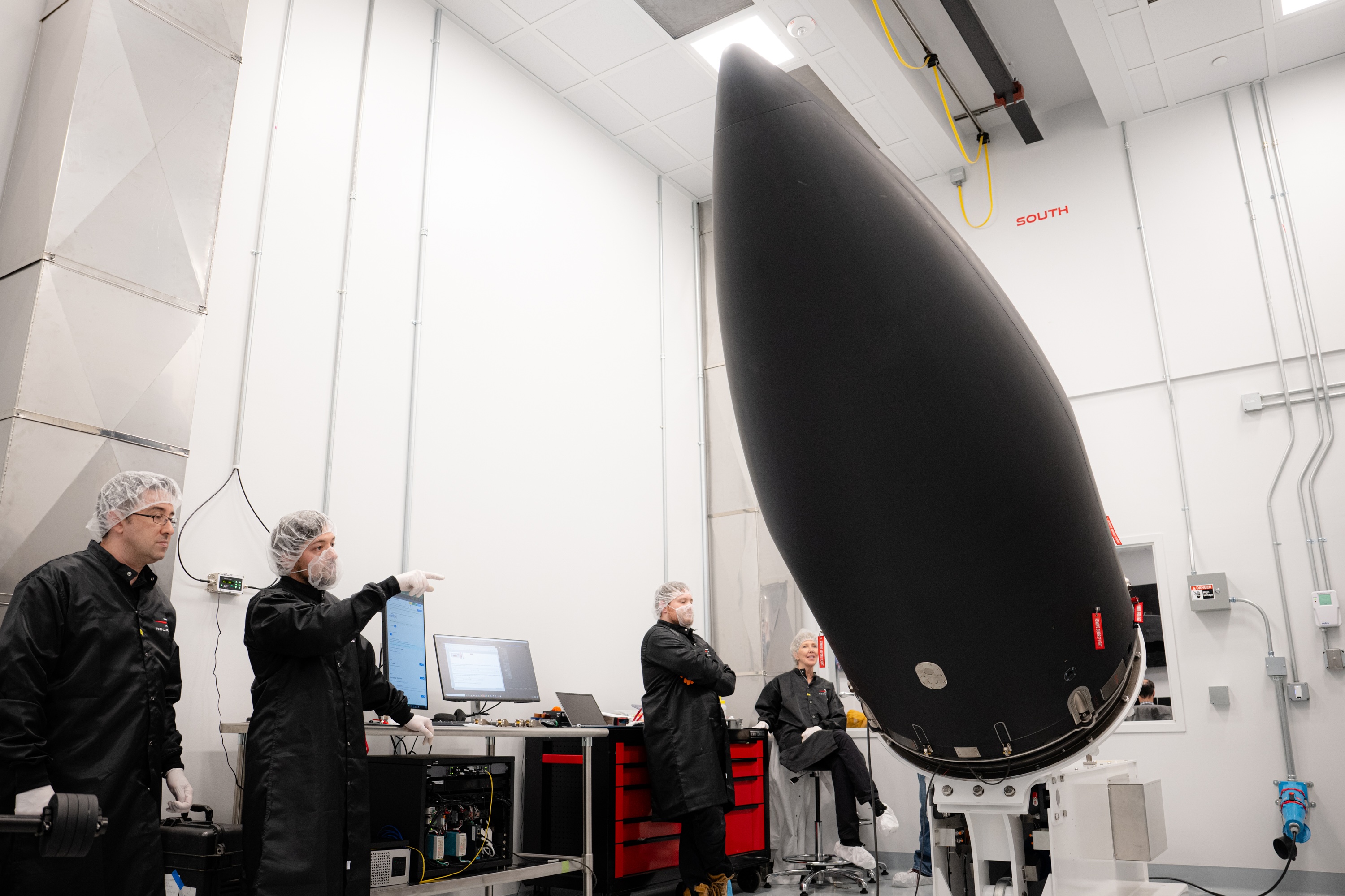 DiskSat loaded into its fairing.