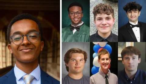 Headshots of Scholarship winners