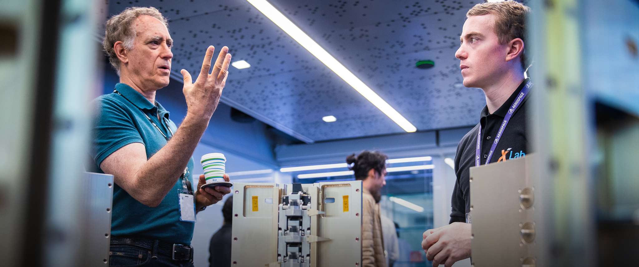 At xLab’s Open House event, Aerospace employees explored the latest prototype developments and learned more about collaboration opportunities from across the corporation to validate mission concepts, demonstrate new technologies, and advance scientific knowledge.