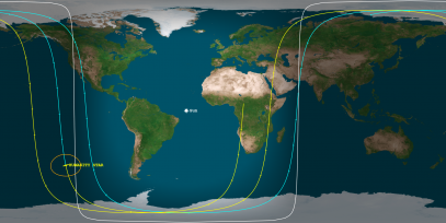 Humanity Star (ID#43168) Prediction Ground Track Image