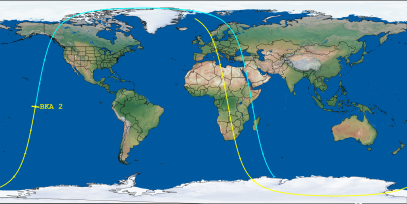 BKA 2 (ID 38708) Reentry Prediction Image